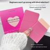 100 Sheets Disposable Makeup Mixing Palette Paper Makeup Mixing Palette Concealer Color Mixing Stripes Foundation Blending Paper
