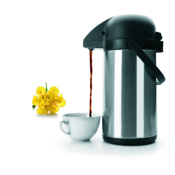 Pichet Pompe Air IBILI - 2,2 L - Pot En Inox