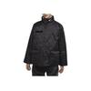 Nike Stand Collar Solid Color Casual Sport Cotton Jacket Women Outerwear Black DD4647-010