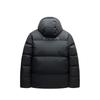 Anta Solid Color Warm Loose Fit Hooded Puffer Jacket Unisex Outerwear Black 172517901-4