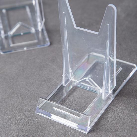 10Pcs Medal Display Stand Transparent Living Room Supply Easy-Installation Pictures Plate Display Storage Rack Practical Display