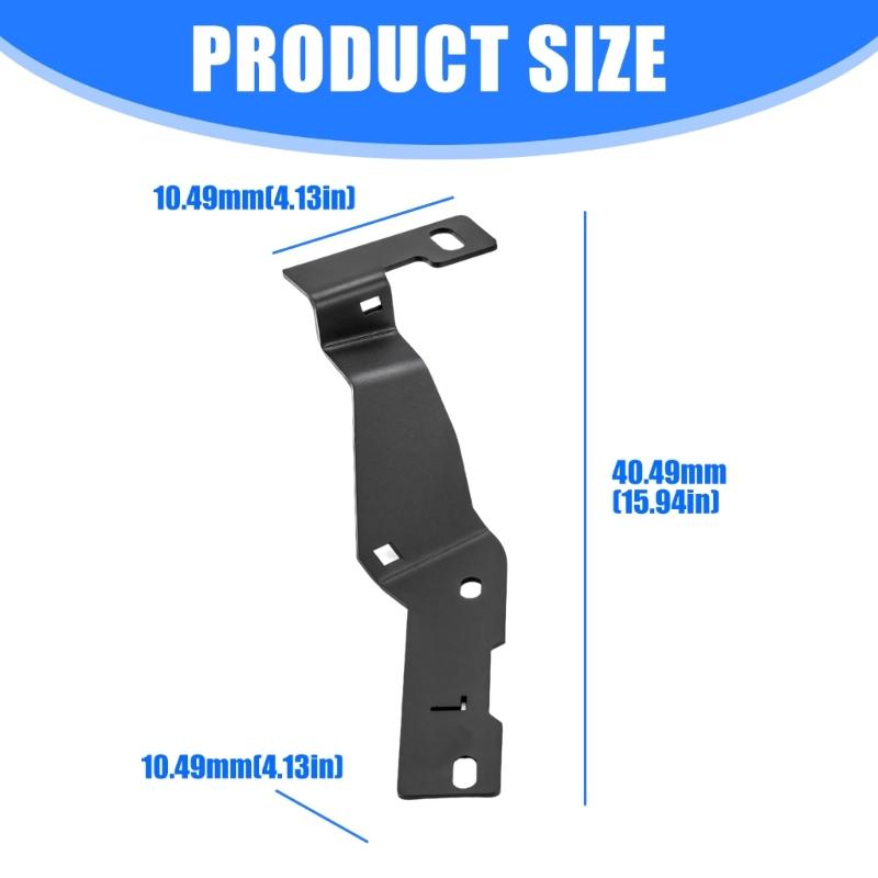 Long Lasting Reinforced Frame Tool Free Quick Mount Engine Cover Light Holders Hood Hinge Ditch Bracket For 2500 3500