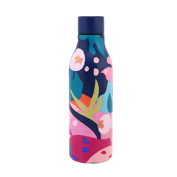 Outdoor Sports Portable  Cup Water Bottle Stainless Steels Small Mouth Bottle for Outdoor Travel Camping