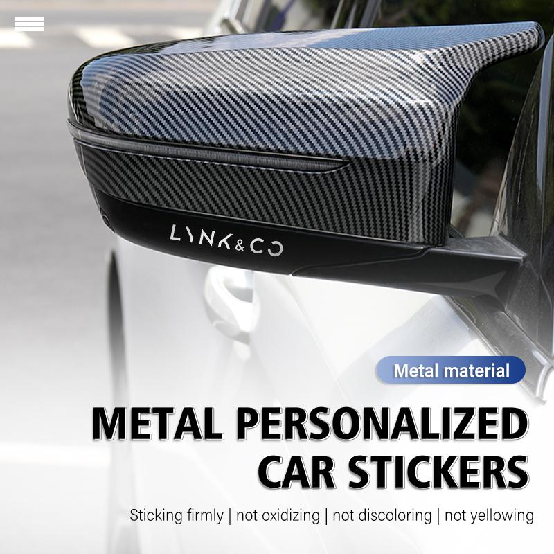 Universal Car Logo Emblem Badge Metal Sticker Decal Accessory For LYNK&CO EM-P 01 05 03 09 02 04 06 07 08 PHEV MHEV
