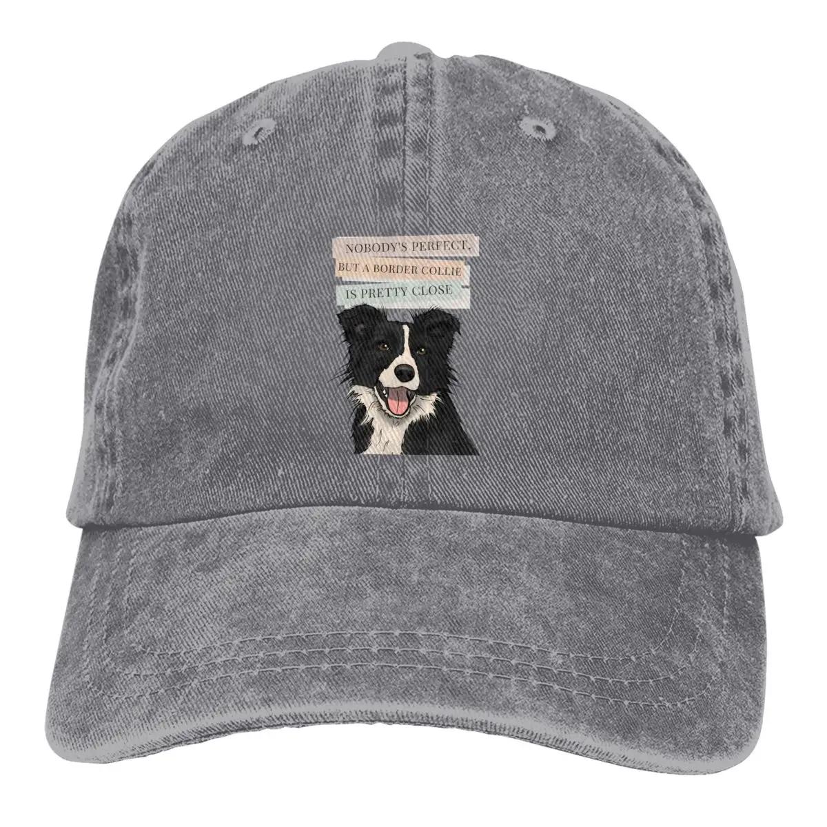 

Border CUTE Women s Hat Sun Visor Baseball Caps Collie Dog Peaked Cap 21X30