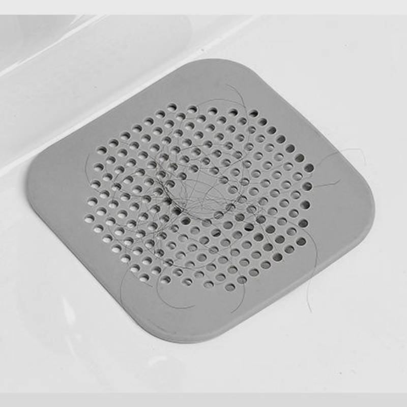 Silikon-Abflussabdeckung Spülbecken Haarfänger Wasserdichter Filter für den Heimgebrauch