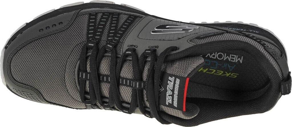 Кроссовки Skechers Escape Plan черный кожаный/угольный