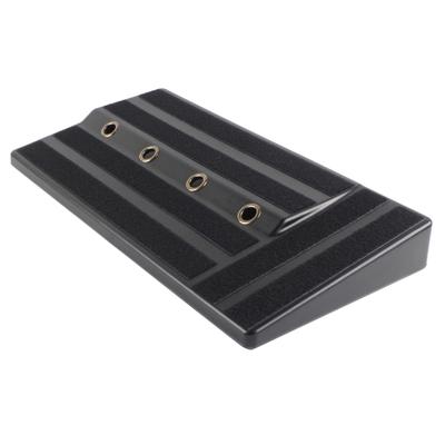 Rockhouse RPB-1BK Big Size Guitar Effects Pedal Board Sturdy PE Plastic Guitar Pedalboard Case with