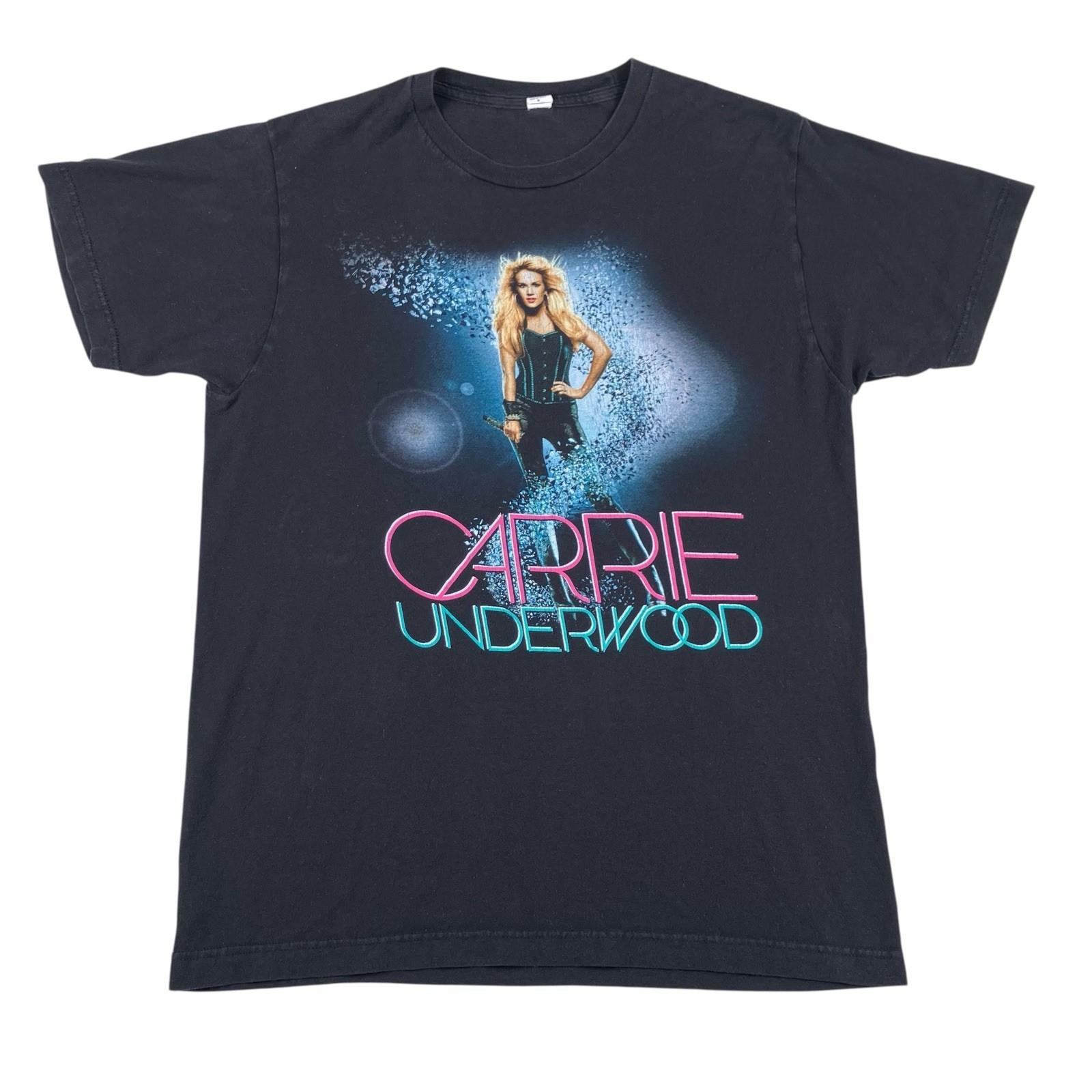 2012 Carrie Underwood Blown Away Tour Band T Tee Shirt Black Size M Unisex T-Shirt L