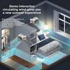 Cordless Electric Fan 4000mah Wireless Portable Air Circulator Fan Desktop Wall Ceiling Air Cooling Cooler Quiet Ventilator
