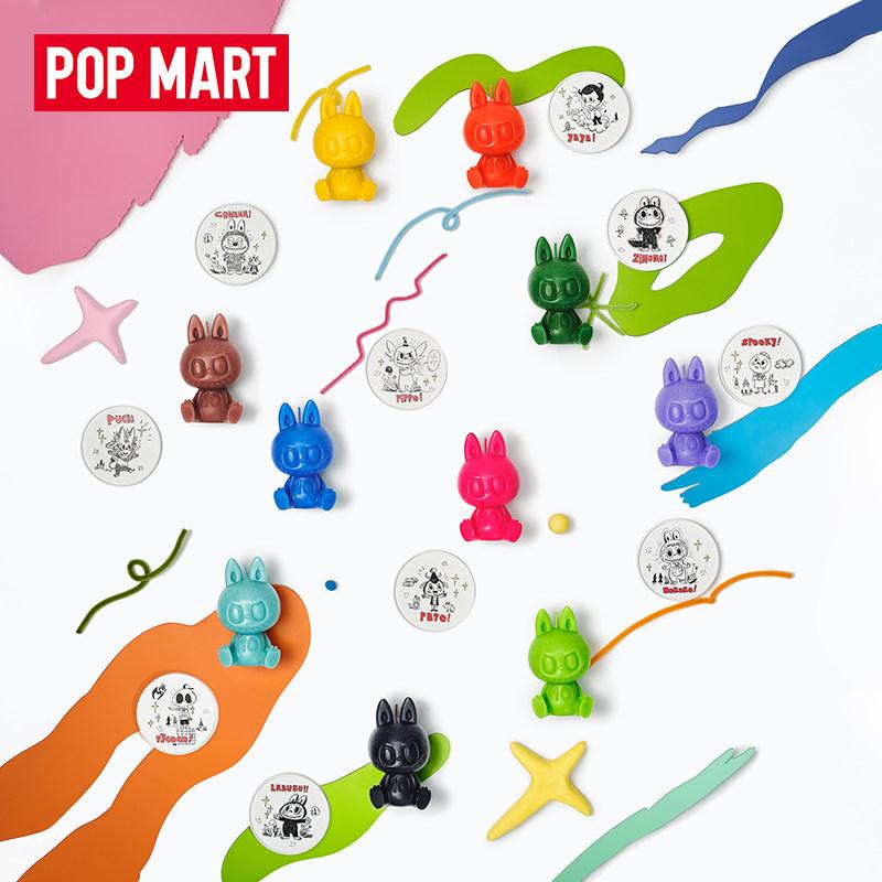 POP MART Coleção 10º Aniversário THE MONSTERS Vela Perfumada Caixas Misteriosas Caixa Misteriosa Individual/Caixa Completa 9 Peças PPMT-2601-0083