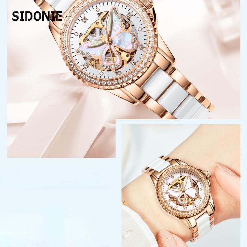 רצועת שעון קרמית איכותית עבור Rossini Guess Ebo Watch King רצועת שעון פלדה צמיד 16 18 מ"מ