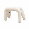 Small Stool Dressing Chair Plush Shoe Changing Stool Footrest Makeup Stool  Entryway