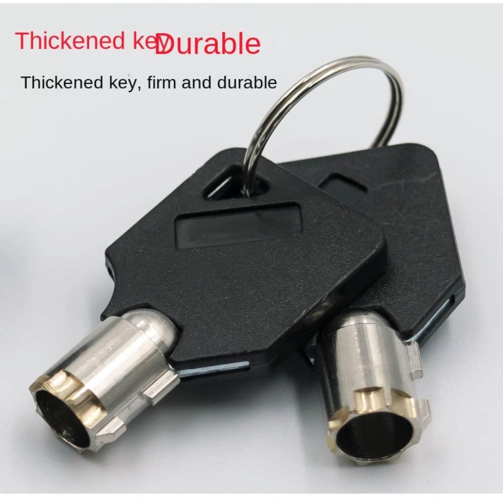 Safe Deposit Box Locks with 2 Keys File Metal Cabinet Replacement Lock New Emergency Lock