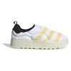 Adidas Originals Puffylette Cushioning, Wear Resistant Low top Casual Shoes Unisex Black White Yellow IF4326