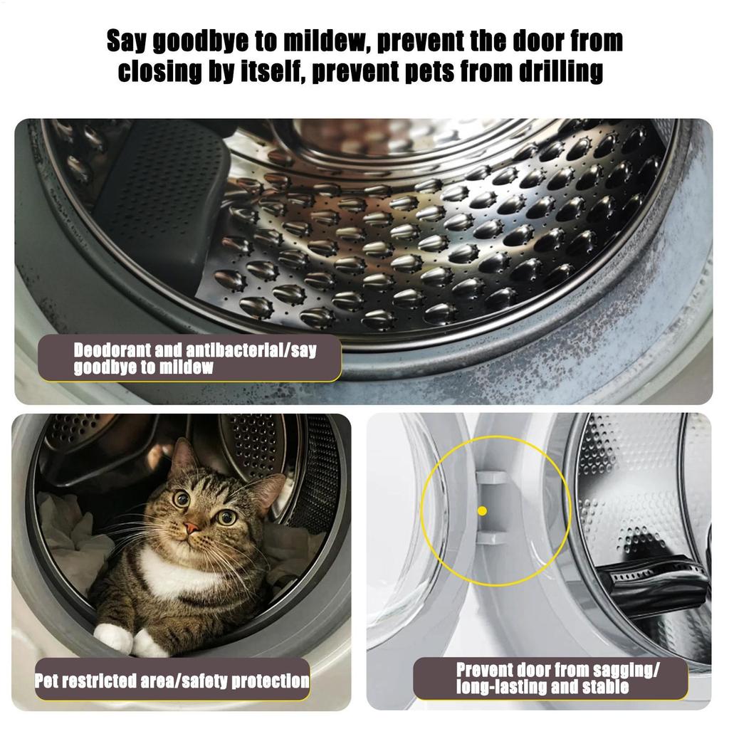 Laundry Door Prop Washing Machine Door Holder Magnetic Stopper For RV Refrigerator Laundry Hotel Kitchen Dishwasher Home