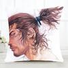 Anime Vagabond Pillow Case Fashion Square Pillowcase Bedroom Sofa Room Ins Decoration Leisure