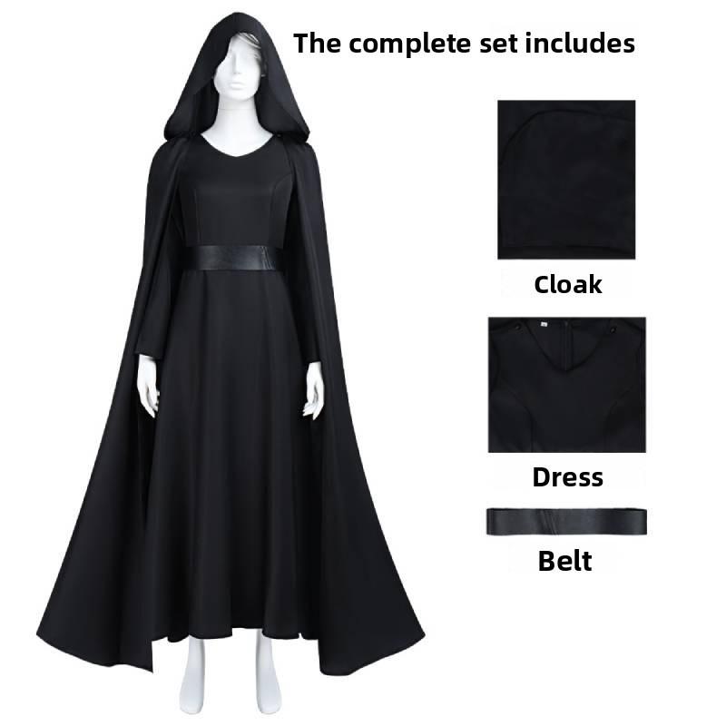 Costume Cosplay Rey di Star Wars con Tessuto in Poliestere Riciclato per Halloween Role Play