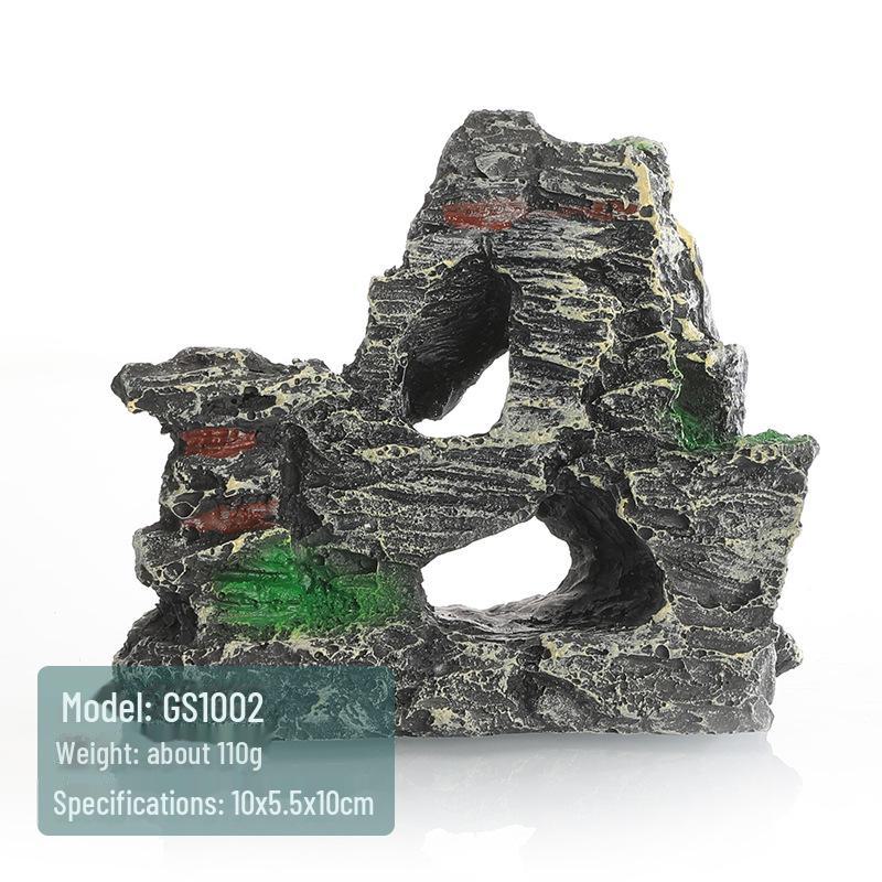 Креативный аквариумный смоляной грот: Декоративное украшение для аквариума