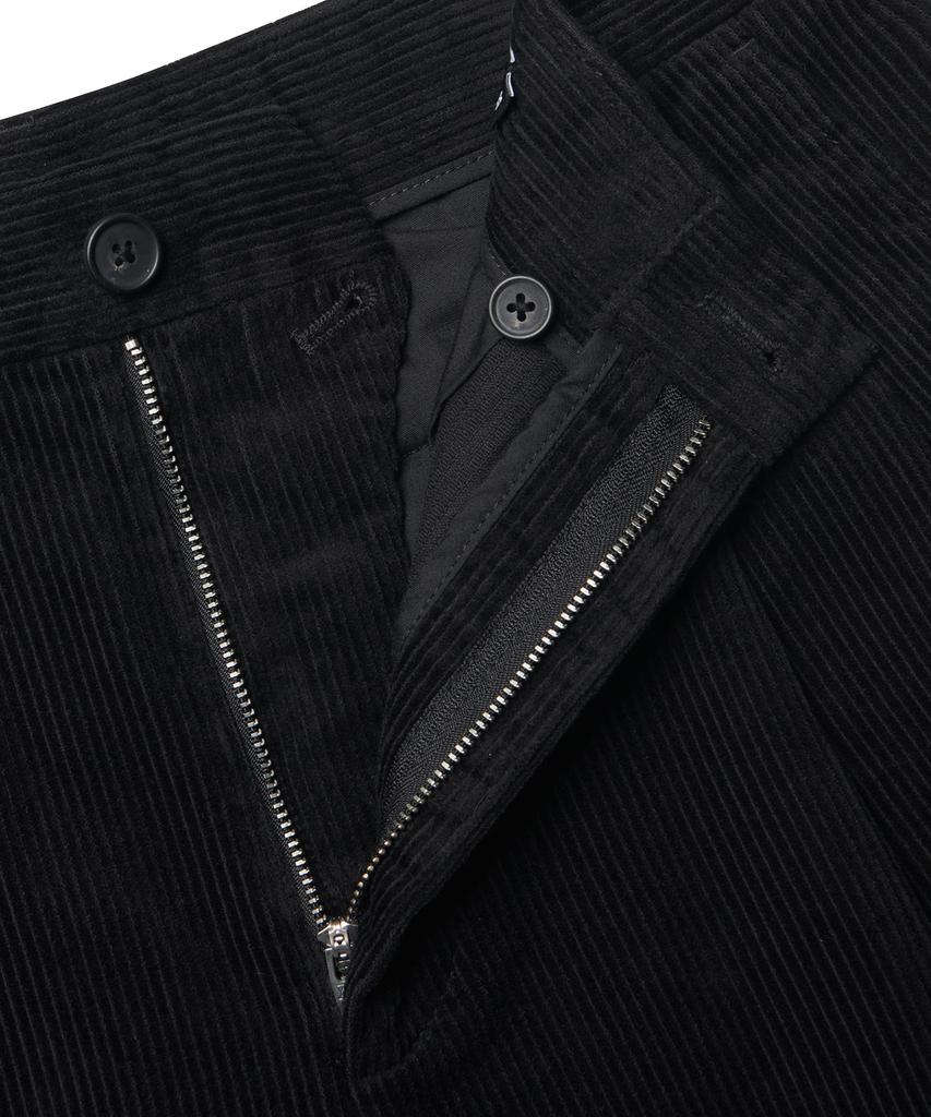 Musinsa Standard Corduroy Wide Balloon Pants [Black]