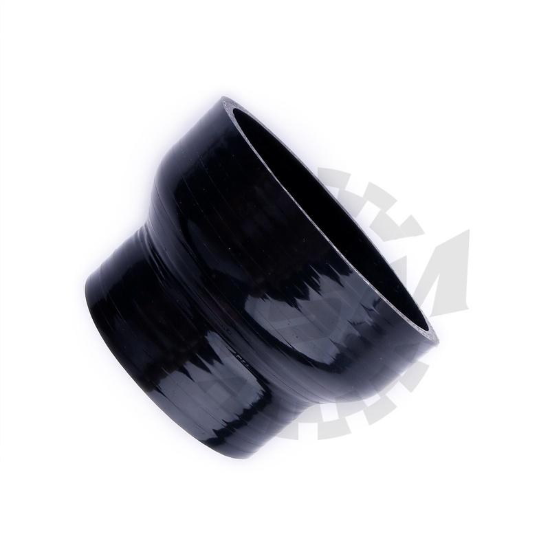1PC Straight Silicone Reducer Intercooler Coupler Adapter Hose ID51 54 57 60 63 64 67 70 75 76 80 83 85 76mm 3PLY Gloss Black