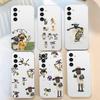 P-shaY-un Die SchafI Handyhülle Für Samsung Galaxy A52 A12 A51 S21 Edge S22ULTRA S23 S24 S20LITE Plus Ultra Transparente Hülle