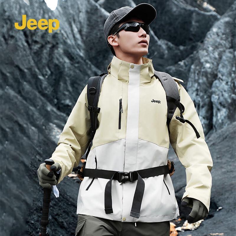 Jeep Unisex Outdoor Fall/Winter Jacket