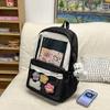 Schoolbag Schoolbag Junior High School Girls High Value Niche Two-dimensional Transparent Pain Bag Backpack Japanese Primary School Students Cartoon 