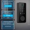 Tuya Smart Door Lock Electronic Digital Biometric Fingerprint Lock TTlock App Password/IC Card/Key Unlock For Hotel Office Home