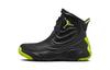 Drip 23 Slip Resistant Cushioning Abrasion Resistant High Top Kids' Outdoor Shoes Black Green CT5798-001