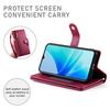 For Oppo A5x 5G/4G Case Zipper Pocket Wallet Leather Phone Cover with Straps