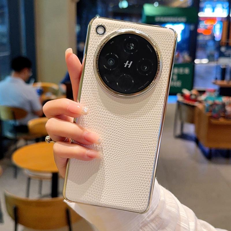 Для OPPO Find X8 X8 Pro X8S X8 Plus X8 Ultra Позорированный Яркий Чехол Кожа с Текстурой Ящерицы Ударопрочный и Устойчивый к Отпечаткам Пальцев Чехол для Телефона For Find X8 белый