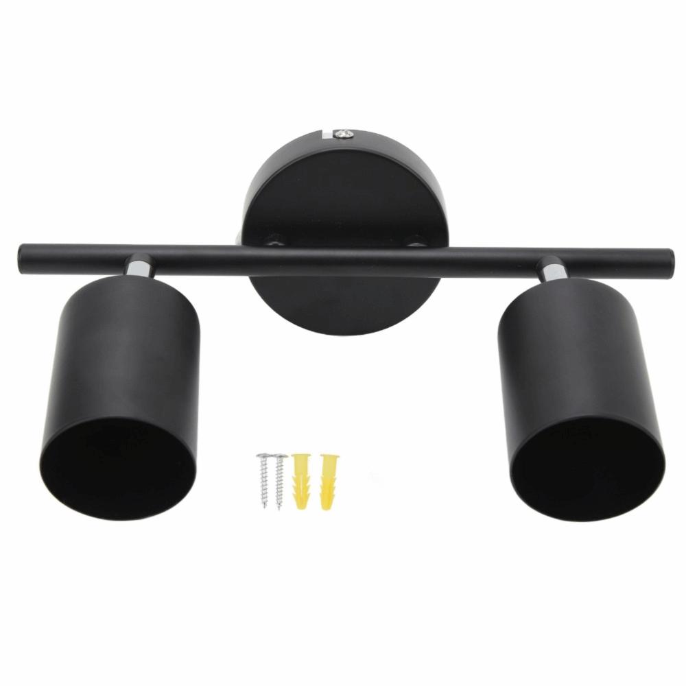 2-Light Ceiling Track Light Rotatable LED Track Light Fixture Modern Track Lighting Bedroom