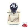 5 Speed Gear Stick Shift Knob Beige Leather Giator For VW Beetle 1998 1999 2000 2001 2002 2003 2004 2005 2006 2007 2008 2009 201
