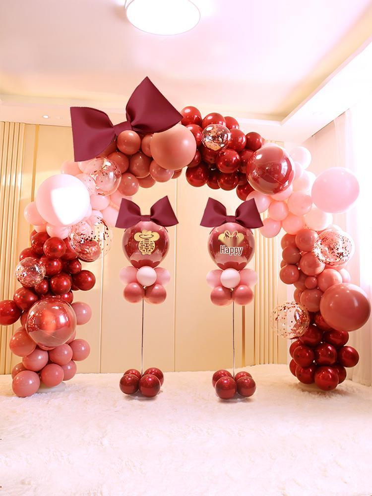 Wedding Celebration Balloon Arch Decoration Stand for Bridal Room & Birthday Party