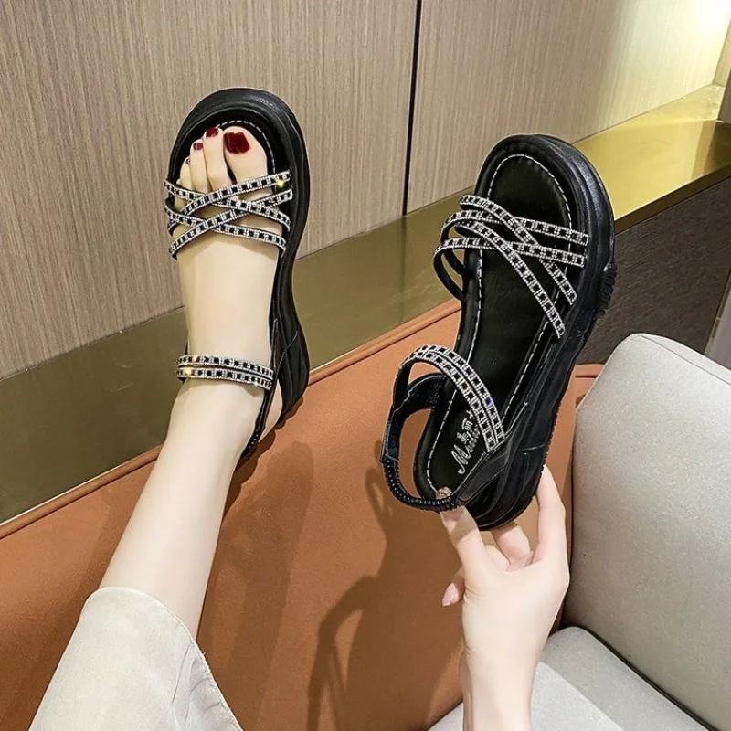 Fashion Outdoor Sabot Ladies Shoes The Best Summer Women's Sandals 2025 Offers Shoe Low Price on Offer Trending Vintage Comfort Sandal