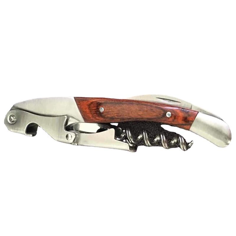 

Multicolored Wood Multifunction Bottle Opener Set