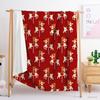Christmas themed blanket print wish flannel blanket blanket