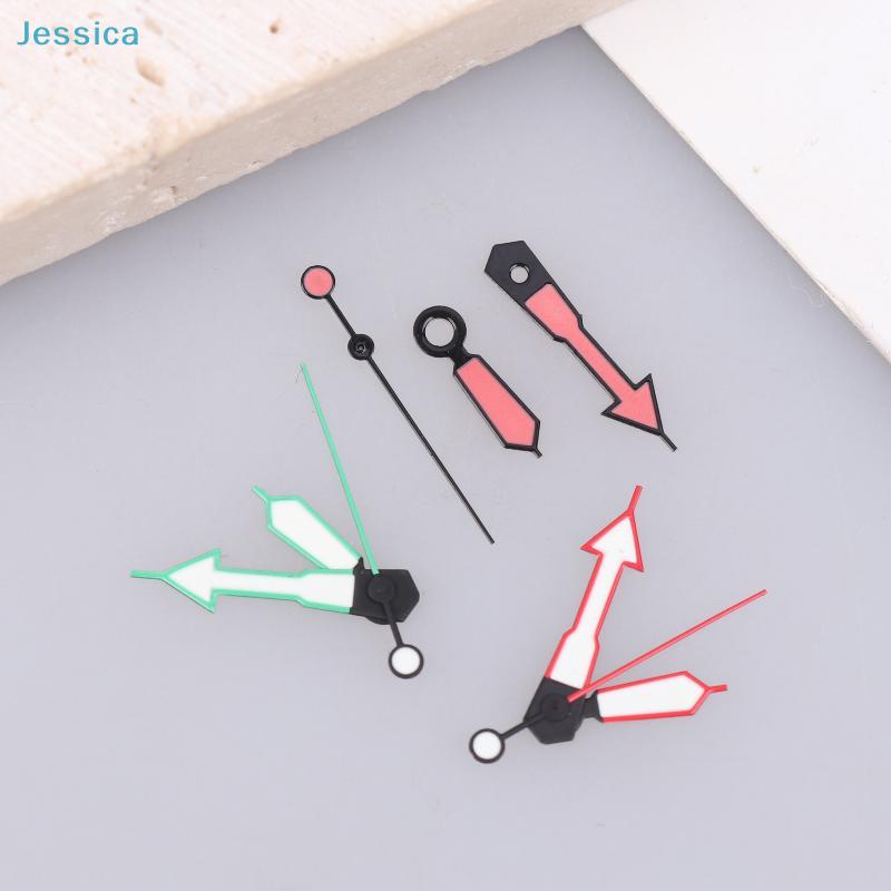 Luminous Watch Hands Set Triangle Sword Style Fit NH35 NH36 4R Movement