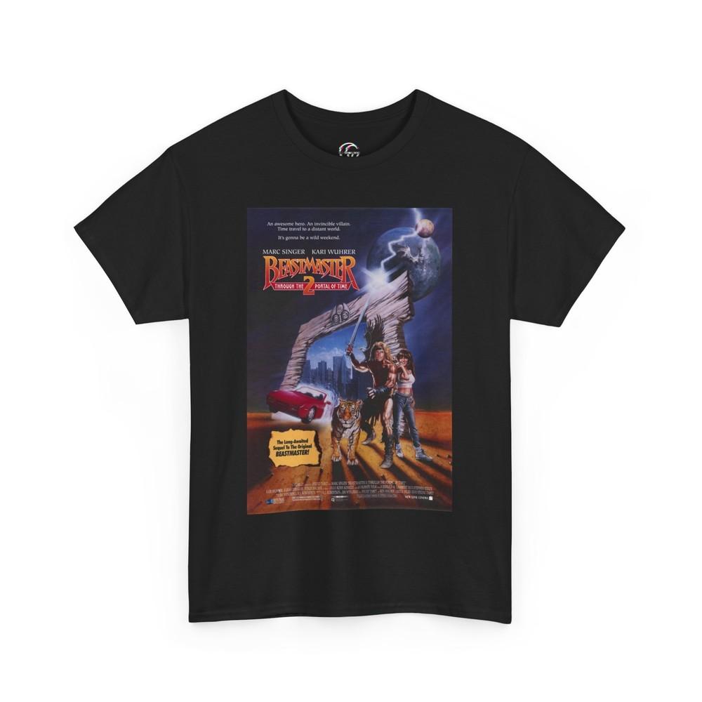 The Beastmaster 2 Retro Movie Poster TShirt For Men amp; Women Unisex T-Shirt S