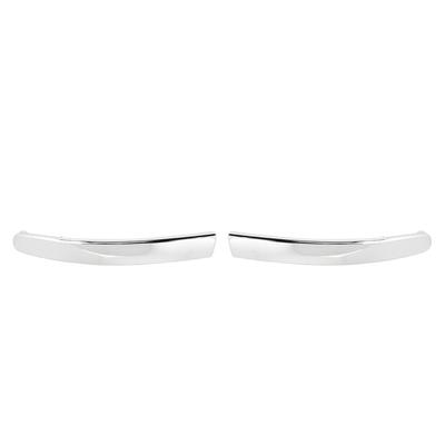 1 Par Moldura Cromada Inferior do Para-choque Dianteiro 735455056 À Prova de Abrasão Elegante Para-choque Dianteiro