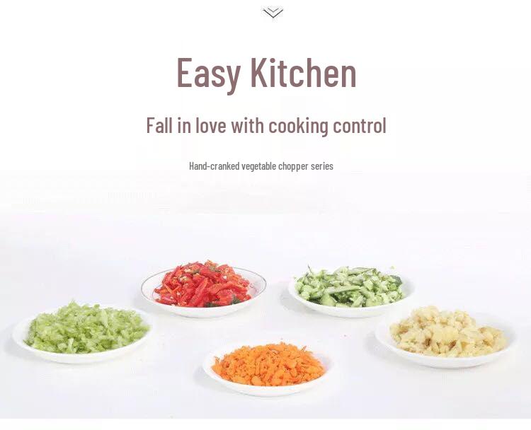 Hand-Cranked Meat & Vegetable Grinder for Kitchen Use