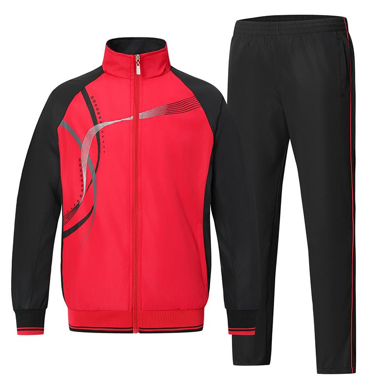 Herren Sets Sportbekleidung Trainingsanzüge Sweatshirt Sets 2PCS Jacke+Hose Frühling Herbst Anzüge Übergröße 5XL