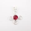 Pink Rubellite Gemstone 925 Sterling Silver Jewelry Handmade Statement Pendant PP-41-11