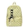 Schoolbag Girl's heart Atmosphere School bag Junior high school student High school student polka dot printing New backpack Travel light backpack
