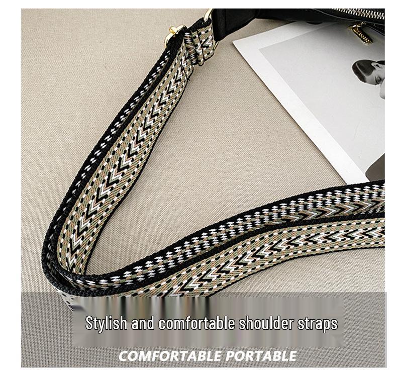 Korean Style Soft Leather Niche Women's Casual Crossbody Dumpling Bag