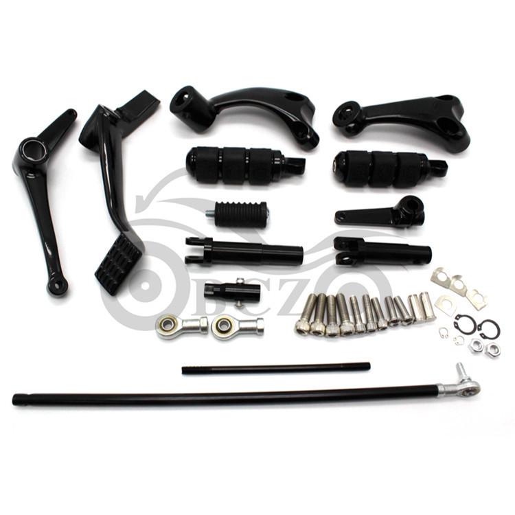 Black Front Shifter Foot Peg for Harley Sportster XL 1200 883 48 (2014-2020)
