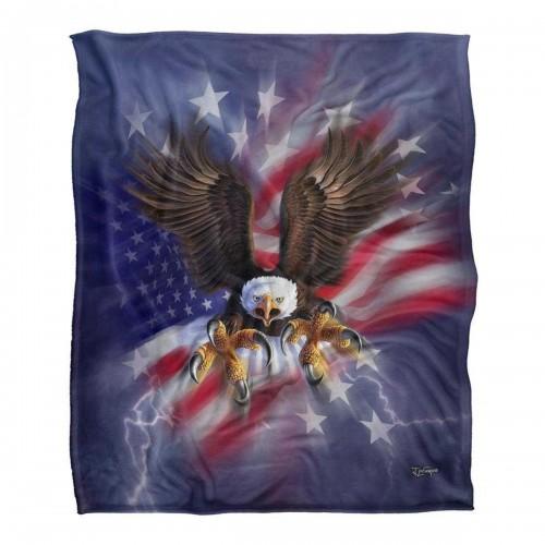 JQ Licensing American Silky Eagle Supersoft Blanket