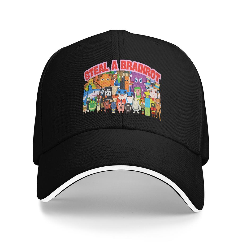 Italian Brainrot Sun Baseball Cap Summer UnisexTeens Design Hip Hop Hats Wholesale Classic Tennis Skate Baseball Caps