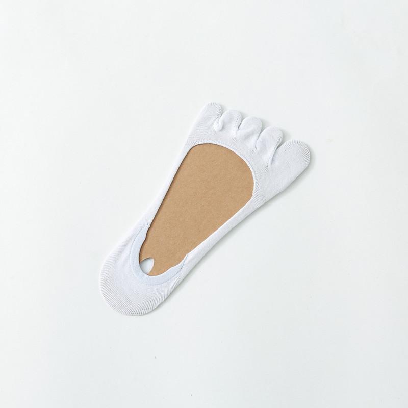 Doiaeskv Damen Zehensocken Hausschuhe Sommer Herbst Mode Kurze Socken Damen Baumwolle Füßlinge Damen Fünf-Zehen-Socken